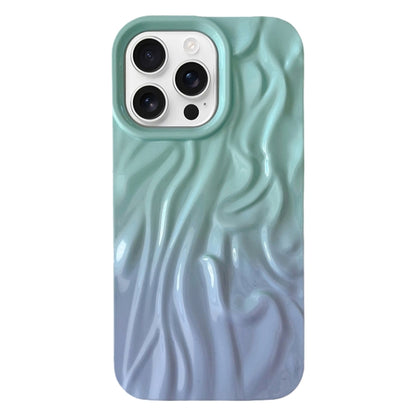جراب هاتف TPU بملمس زيتي متدرج التجاعيد، مناسب لأجهزة iPhone 16 Pro Max وiPhone 16 Pro وiPhone 16 Plus وiPhone 16