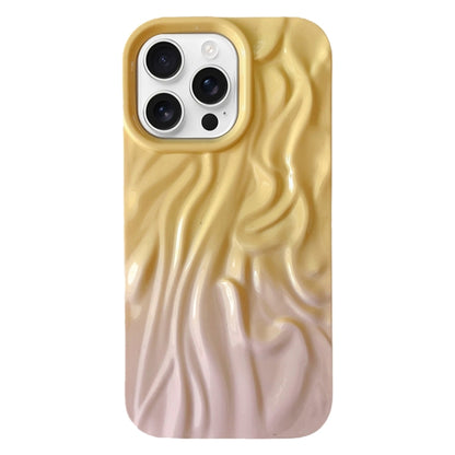 جراب هاتف TPU بملمس زيتي متدرج التجاعيد، مناسب لأجهزة iPhone 16 Pro Max وiPhone 16 Pro وiPhone 16 Plus وiPhone 16