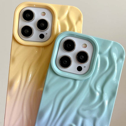 جراب هاتف TPU بملمس زيتي متدرج التجاعيد، مناسب لأجهزة iPhone 13 Pro وiPhone 13 وiPhone 12 وiPhone 12 Pro Max وiPhone 12 Pro