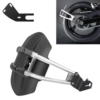 Motorcycle Stainless Steel Modified Rear Wheel Fender Dustproof Splash Flaps Mudguards Fender Guard, A Style Foot, B Style Foot, C Style Foot, D Style Foot, E Style Foot