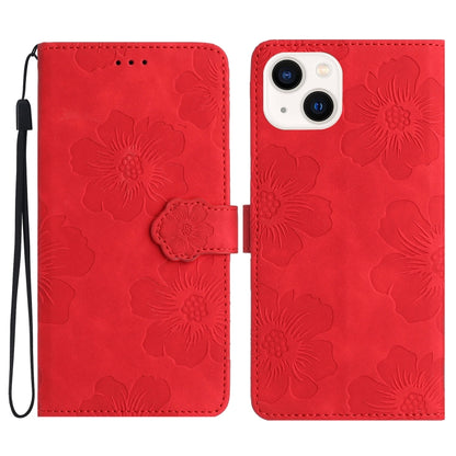 Flower Embossing Pattern Leather Phone Case, For iPhone 15 Pro Max, For iPhone 15 Pro, For iPhone 15 Plus, For iPhone 15, For iPhone 14 Plus, For iPhone 14, For iPhone 14 Pro, For iPhone 14 Pro Max, For iPhone 13 Pro Max