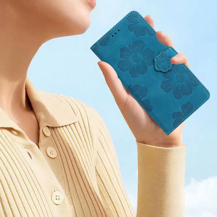 Flower Embossing Pattern Leather Phone Case, For iPhone 16, For iPhone 15 Pro Max, For iPhone 15 Pro, For iPhone 15 Plus