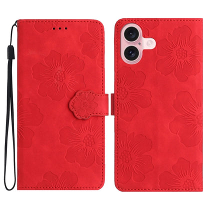 جراب هاتف جلدي بنقشة زهور، مناسب لأجهزة iPhone 17 Pro Max وiPhone 17 Pro وiPhone 17 وiPhone 17 Air وiPhone 16e وiPhone 16 Pro Max وiPhone 16 Pro وiPhone 16 Plus وiPhone 16