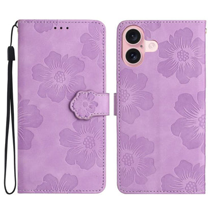 جراب هاتف جلدي بنقشة زهور، مناسب لأجهزة iPhone 17 Pro Max وiPhone 17 Pro وiPhone 17 وiPhone 17 Air وiPhone 16e وiPhone 16 Pro Max وiPhone 16 Pro وiPhone 16 Plus وiPhone 16