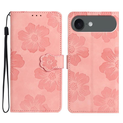 جراب هاتف جلدي بنقشة زهور، مناسب لأجهزة iPhone 17 Pro Max وiPhone 17 Pro وiPhone 17 وiPhone 17 Air وiPhone 16e وiPhone 16 Pro Max وiPhone 16 Pro وiPhone 16 Plus وiPhone 16