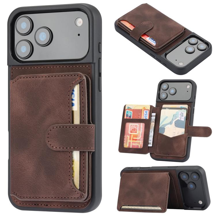 Skin Feel Dream RFID Anti-theft PU Card Bag Phone Case