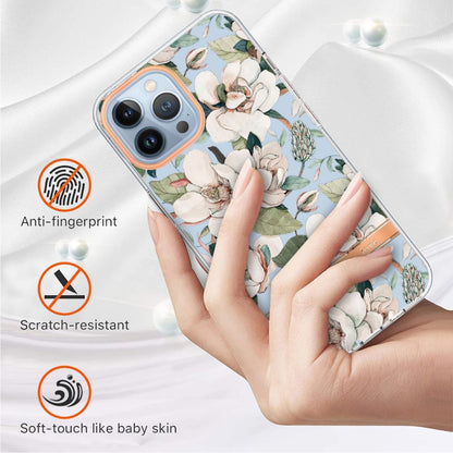 جراب هاتف IMD TPU من سلسلة الزهور والنباتات، مناسب لهاتف iPhone 16 Pro Max، وiPhone 16 Pro، وiPhone 16 Plus، وiPhone 16