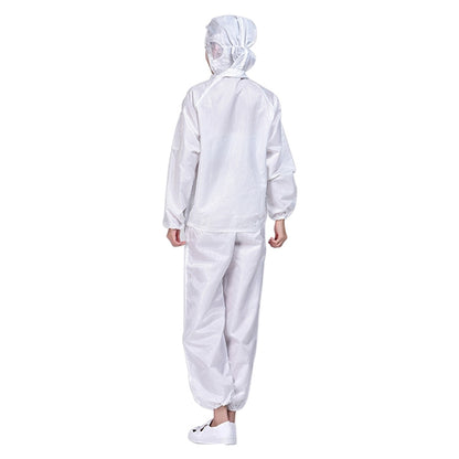 Striped Anti-static Split Hood Dust-proof Work Suit, S, M, L, XL, XXL, XXXL, XXXXL, XXXXXL