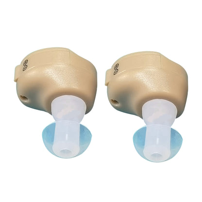 KAIXINWEI K8000 1 Pair DC1.5V In-ear Hearing Aid Sound Amplifier, K8000