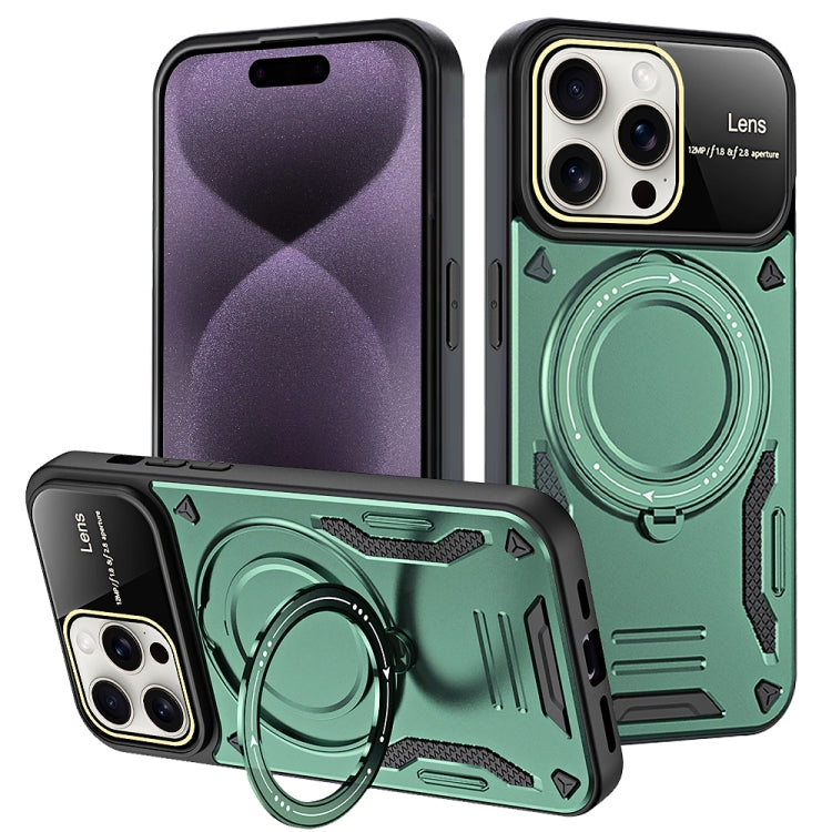 Large Window MagSafe Holder Phone Case, For iPhone 16 Pro Max, For iPhone 16 Pro, For iPhone 16 Plus, For iPhone 16
