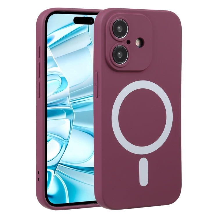Liquid Silicone Magsafe Phone Case, For iPhone 16 Pro Max, For iPhone 16 Pro, For iPhone 16 Plus, For iPhone 16