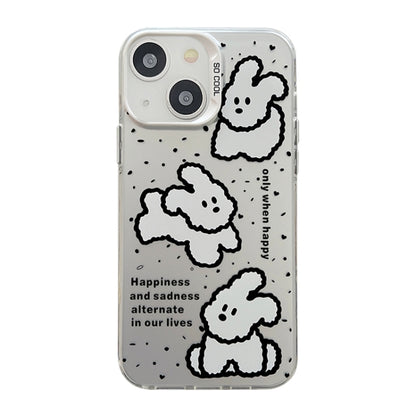 Cute Animal Pattern Series PC + TPU Phone Case, For iPhone 13 Pro, For iPhone 13, For iPhone 12, For iPhone 12 Pro Max