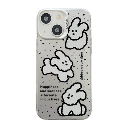Cute Animal Pattern Series PC + TPU Phone Case, For iPhone 15 Plus, For iPhone 14 Pro Max, For iPhone 15, For iPhone 13 Pro Max