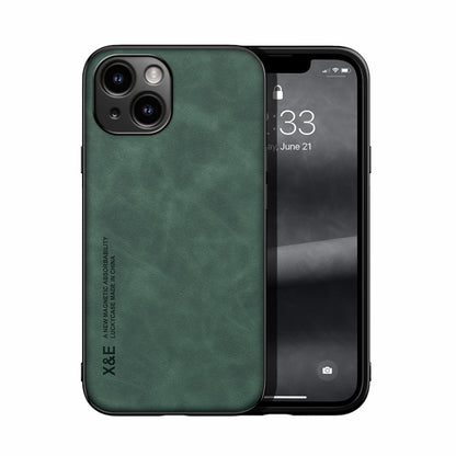 جراب هاتف خلفي من الجلد المغناطيسي بملمس الجلد، مناسب لأجهزة iPhone 16e وiPhone 16 Pro Max وiPhone 16 Pro وiPhone 15 Pro Max وiPhone 15 Pro وiPhone 15 Plus وiPhone 15 وiPhone 14 Plus وiPhone 14 وiPhone 14 Pro وiPhone 14 Pro Max