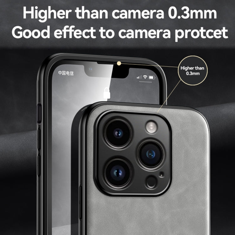 Skin Feel Magnetic Leather Back Phone Case, For iPhone 14 Plus, For iPhone 14, For iPhone 14 Pro, For iPhone 14 Pro Max