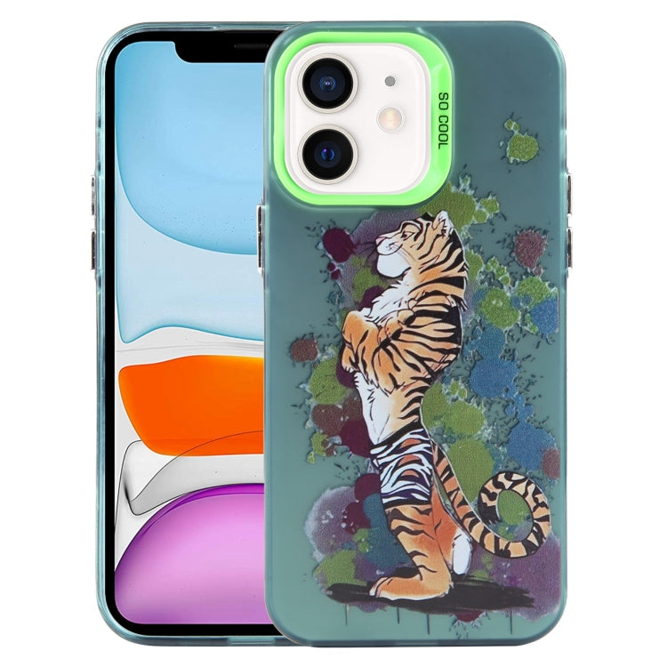 Animal Pattern PC Phone Case, For iPhone 12 Pro, For iPhone 11