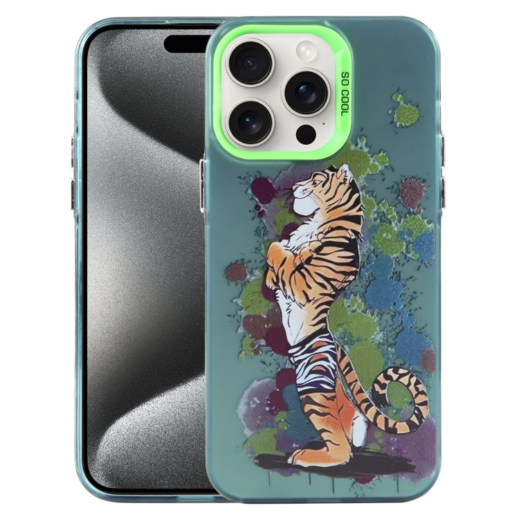 Animal Pattern PC Phone Case, For iPhone 15 Pro Max, For iPhone 14, For iPhone 14 Pro, For iPhone 15 Pro, For iPhone 15 Plus, For iPhone 14 Pro Max