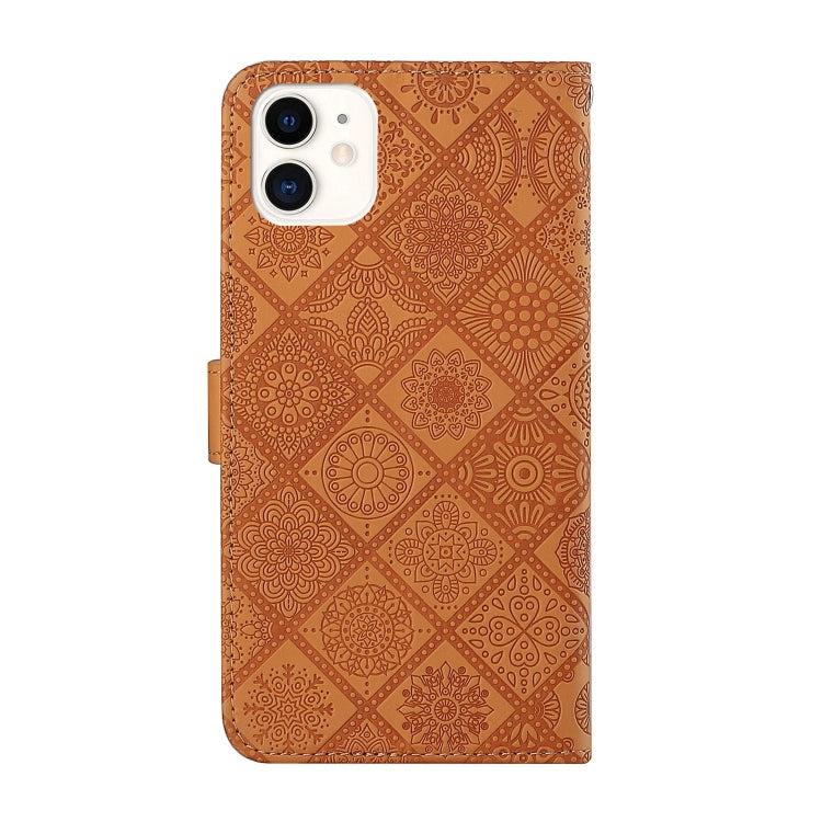 Ethnic Style Embossed Pattern Leather Phone Case, For iPhone 16 Pro Max, For iPhone 16 Pro, For iPhone 16 Plus