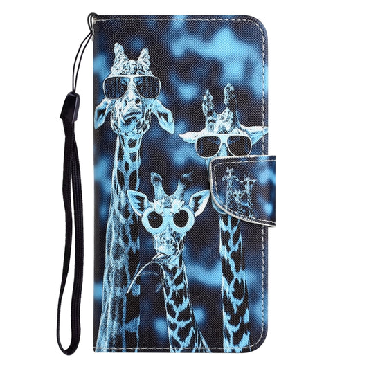 Colored Drawing Leather Phone Case, For iPhone 15 Pro Max, For iPhone 15 Pro, For iPhone 15 Plus, For iPhone 15