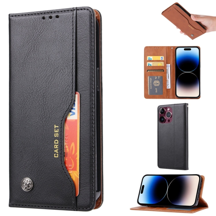 Knead Skin Texture Flip Leather Phone Case