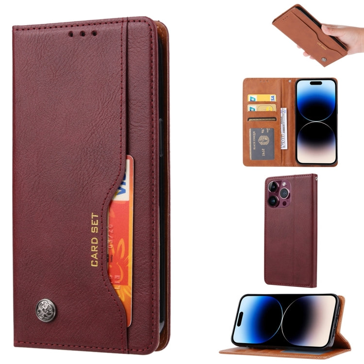 Knead Skin Texture Flip Leather Phone Case