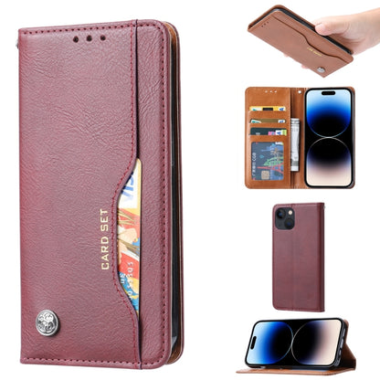 Knead Skin Texture Flip Leather Phone Case