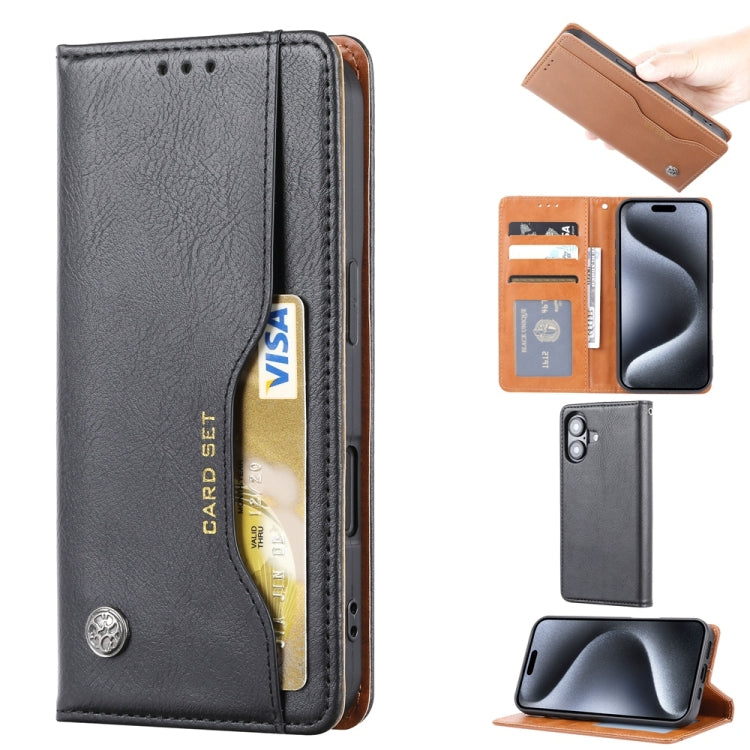Knead Skin Texture Flip Leather Phone Case