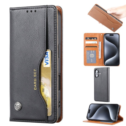 Knead Skin Texture Flip Leather Phone Case