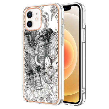 Electroplating Marble Dual-side IMD Phone Case, For iPhone SE 2022 / SE 2020 / 8 / 7, For iPhone 13 Pro Max, For iPhone 13 Pro, For iPhone 13, For iPhone 13 mini, For iPhone 12 / 12 Pro