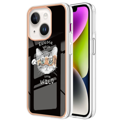 Electroplating Marble Dual-side IMD Phone Case, For iPhone SE 2022 / SE 2020 / 8 / 7, For iPhone 13 Pro Max, For iPhone 13 Pro, For iPhone 13, For iPhone 13 mini, For iPhone 12 / 12 Pro