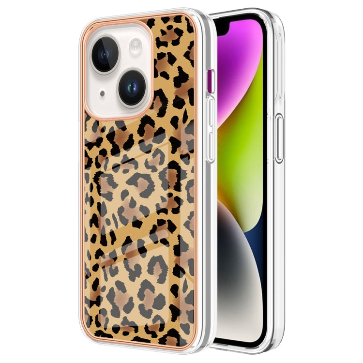 Electroplating Marble Dual-side IMD Phone Case, For iPhone 14, For iPhone 14 Pro, For iPhone 14 Pro Max