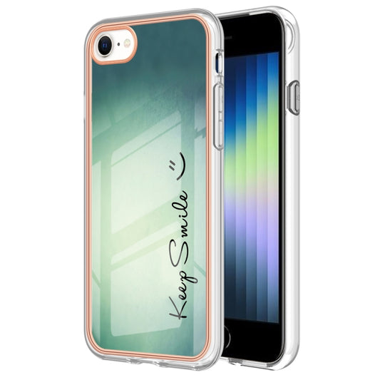 Electroplating Marble Dual-side IMD Phone Case, For iPhone SE 2022 / SE 2020 / 8 / 7, For iPhone 13 Pro Max, For iPhone 13 Pro