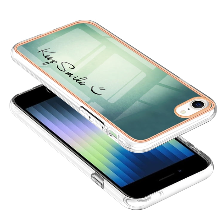 Electroplating Marble Dual-side IMD Phone Case, For iPhone SE 2022 / SE 2020 / 8 / 7, For iPhone 13 Pro Max, For iPhone 13 Pro