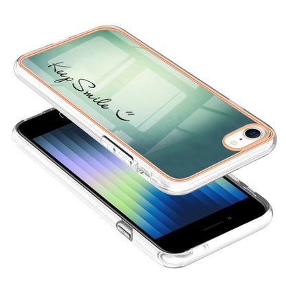 Electroplating Marble Dual-side IMD Phone Case, For iPhone SE 2022 / SE 2020 / 8 / 7, For iPhone 13 Pro Max, For iPhone 13 Pro, For iPhone 13, For iPhone 13 mini, For iPhone 12 / 12 Pro