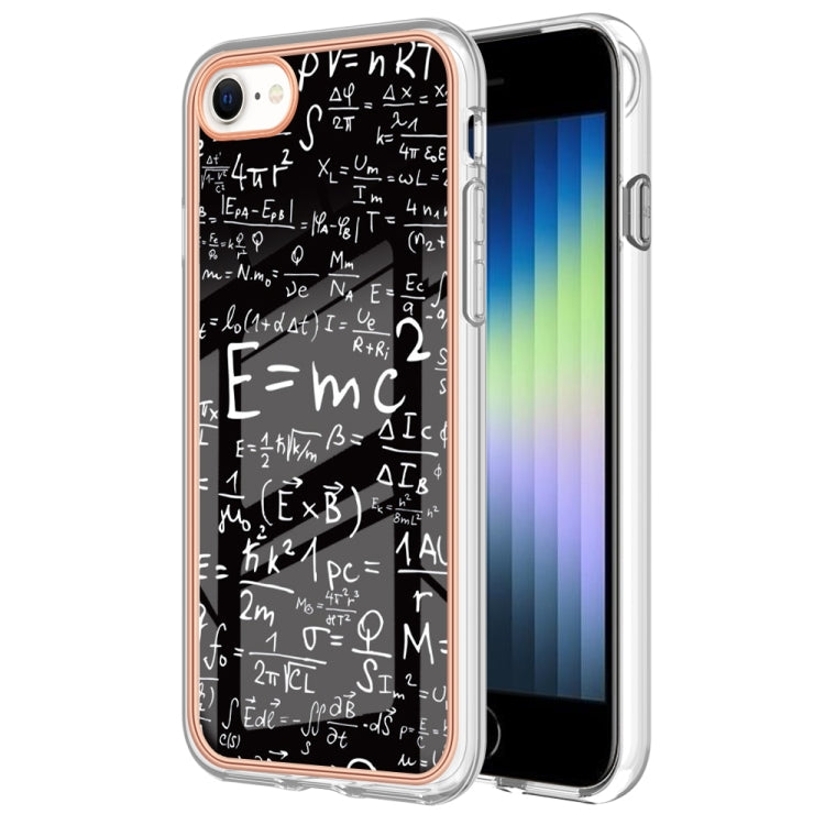 Electroplating Marble Dual-side IMD Phone Case, For iPhone SE 2022 / SE 2020 / 8 / 7, For iPhone 13 Pro Max, For iPhone 13 Pro
