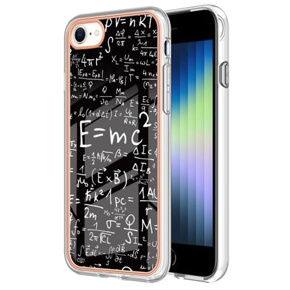 Electroplating Marble Dual-side IMD Phone Case, For iPhone SE 2022 / SE 2020 / 8 / 7, For iPhone 13 Pro Max, For iPhone 13 Pro, For iPhone 13, For iPhone 13 mini, For iPhone 12 / 12 Pro