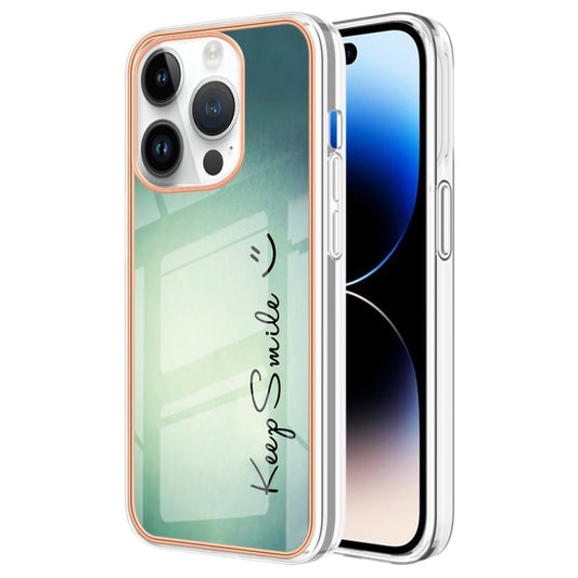 Electroplating Marble Dual-side IMD Phone Case, For iPhone 16 Pro Max, For iPhone 16 Pro, For iPhone 16 Plus