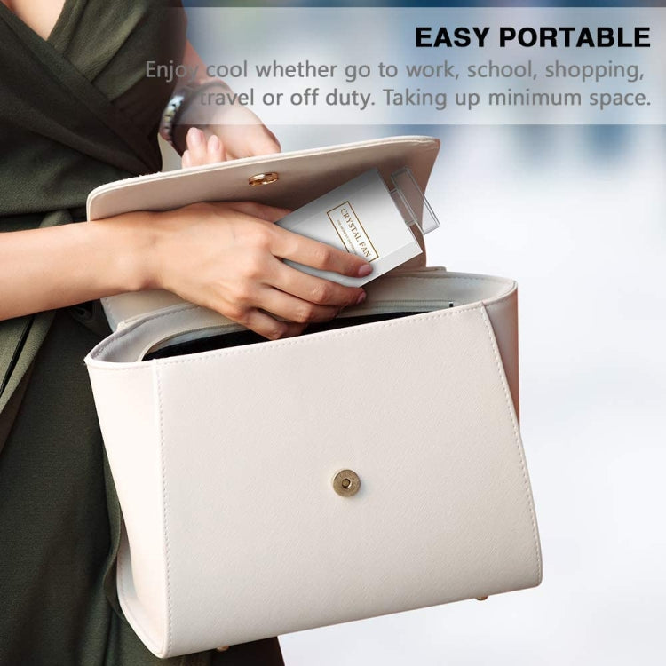 Perfume Shape Portable Fan Hidden Blade Fan