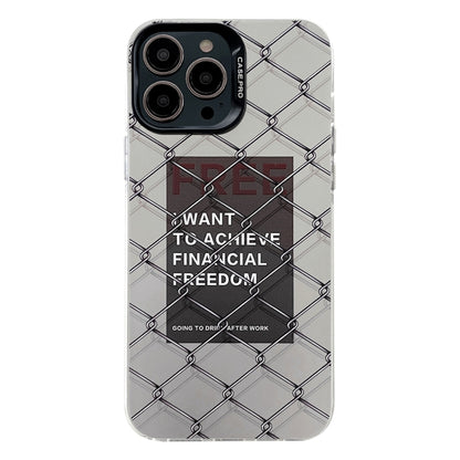 Electroplated Silver Series PC Protective Phone Case, For iPhone 12, For iPhone 12 Pro Max