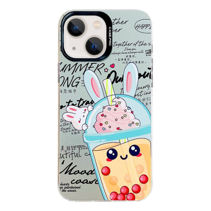 Electroplated Silver Series PC Protective Phone Case, For iPhone 14, For iPhone 14 Pro