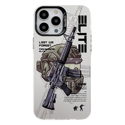 Electroplated Silver Series PC Protective Phone Case, For iPhone 14, For iPhone 14 Pro
