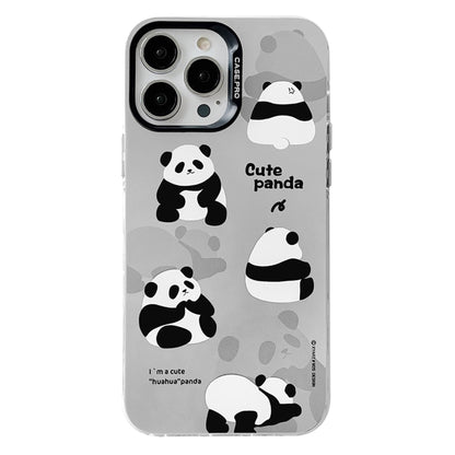 Electroplated Silver Series PC Protective Phone Case, For iPhone 14, For iPhone 14 Pro