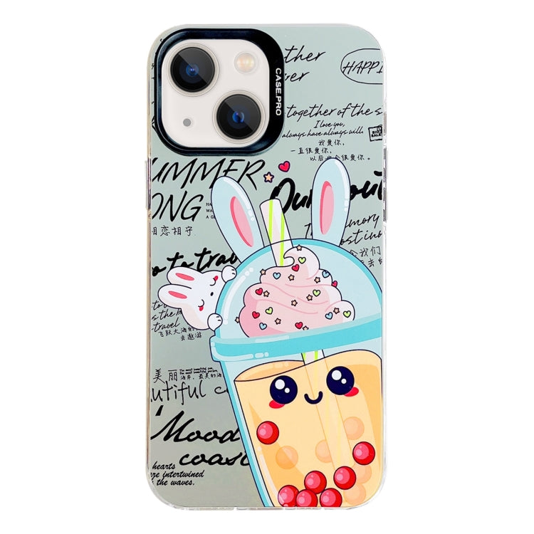 Electroplated Silver Series PC Protective Phone Case, For iPhone 15 Plus, For iPhone 15