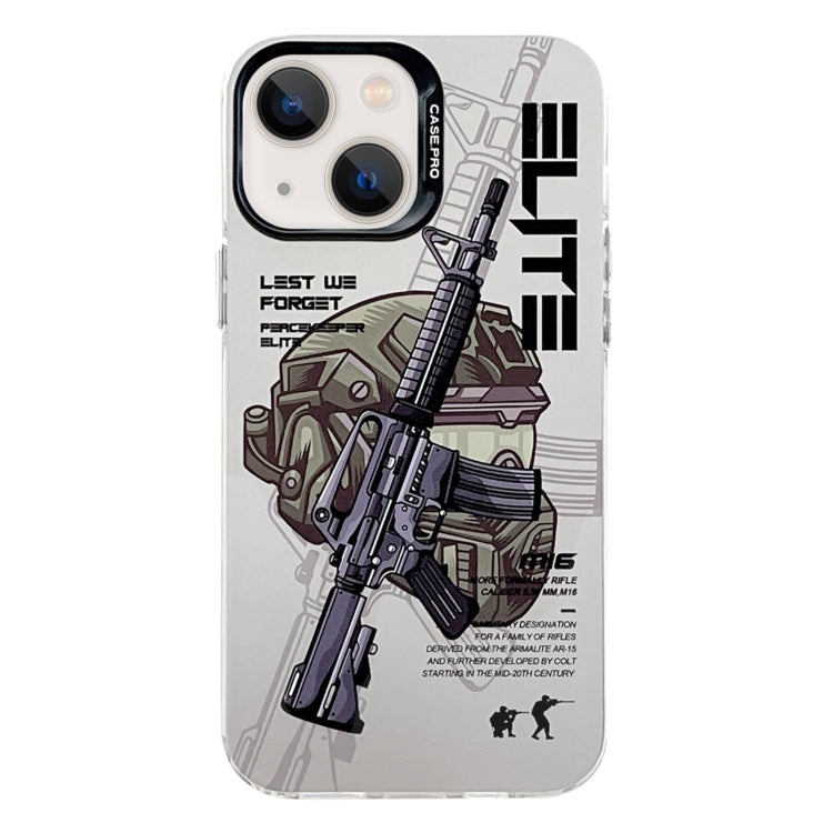 Electroplated Silver Series PC Protective Phone Case, For iPhone 15 Plus, For iPhone 15