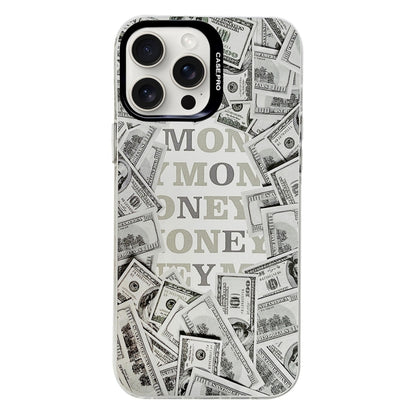Electroplated Silver Series PC Protective Phone Case, For iPhone 16 Pro Max, For iPhone 16 Pro