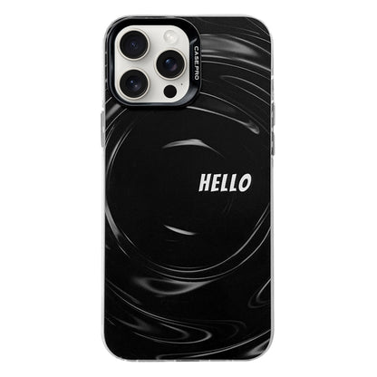 Electroplated Silver Series PC Protective Phone Case, For iPhone 16 Pro Max, For iPhone 16 Pro