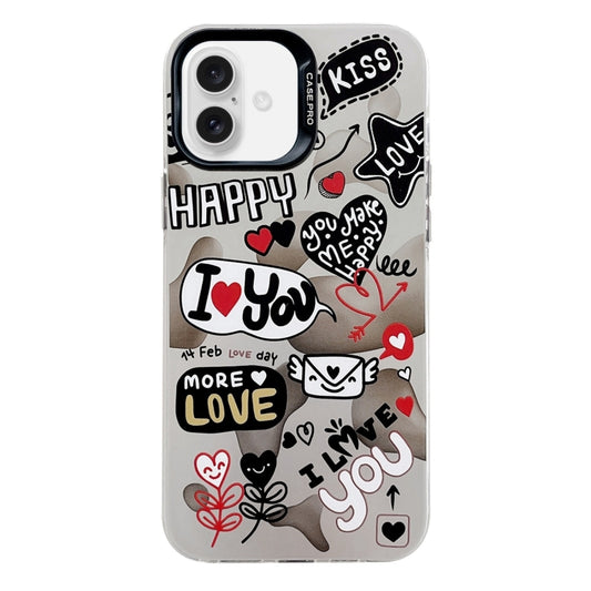 Electroplated Silver Series PC Protective Phone Case, For iPhone 16 Plus, For iPhone 16