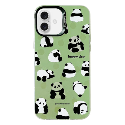 Electroplated Silver Series PC Protective Phone Case, For iPhone 16 Plus, For iPhone 16