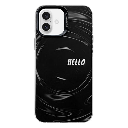 Electroplated Silver Series PC Protective Phone Case, For iPhone 16 Plus, For iPhone 16