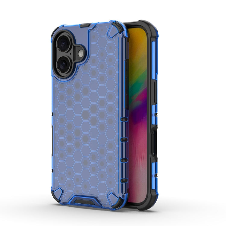 جراب هاتف مضاد للصدمات بتصميم قرص العسل، مناسب لأجهزة iPhone 16e وiPhone 16 Pro Max وiPhone 16 Pro وiPhone 16 Plus وiPhone 16 وiPhone 15 Pro Max وiPhone 15 Pro وiPhone 15